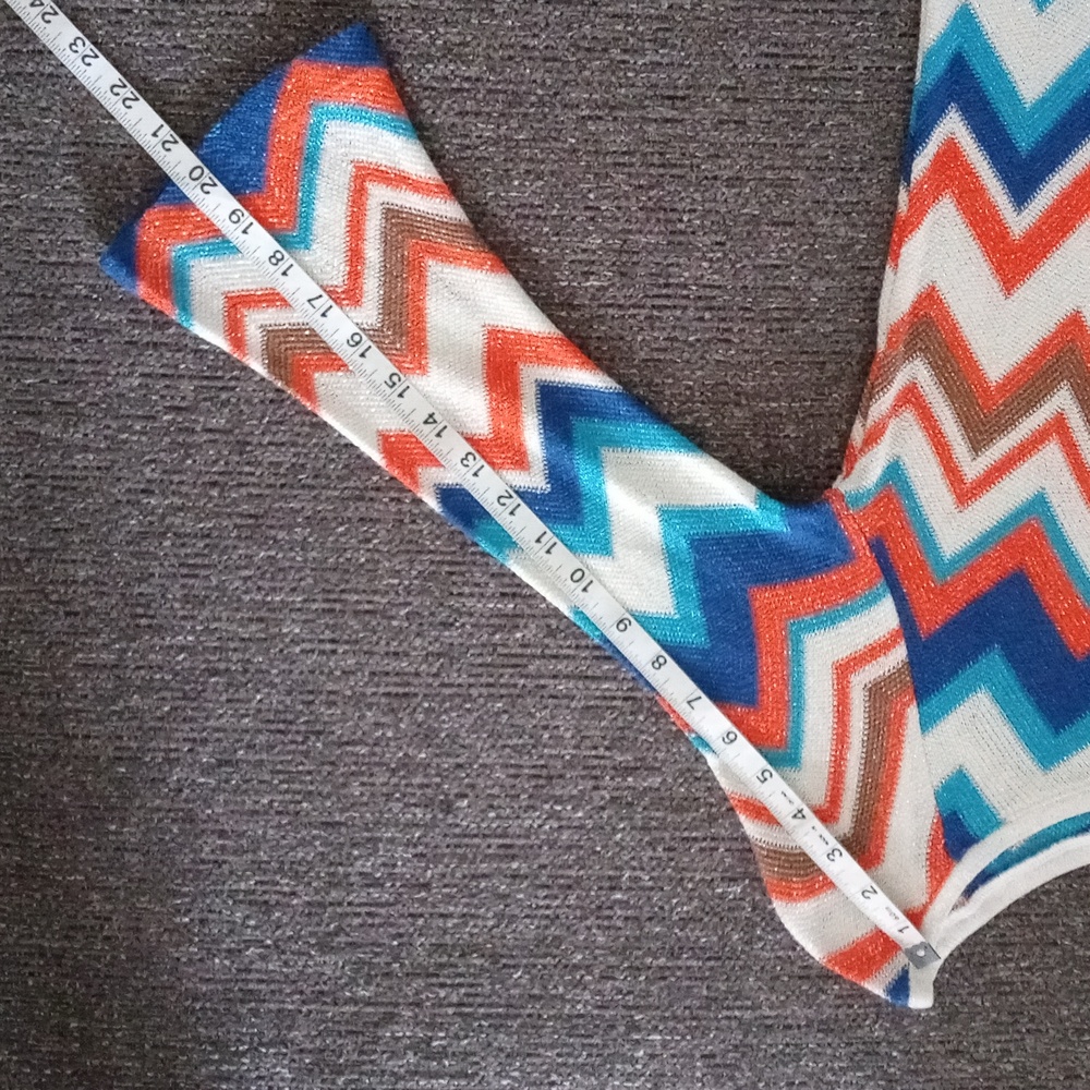 🌊MC2 Saint Barth🌊 - Multicolor Chevron Dress - Picture 16 of 16